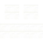 150 PCs Floral Place Card Halter Tischnummer Halter Notfoto Memo Draht Clip