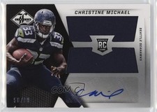 2013 Panini Limited RC Logo Signatures 50/99 Christine Michael #3 Auto 3hd