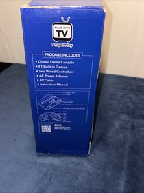 SEGA Genesis Classic Black Game Console with 81 Preloaded Games 