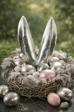 NEU XL Hasenohren Ohren Hasen Osterhase Kantenhocker Ostern Frühling Osterdeko