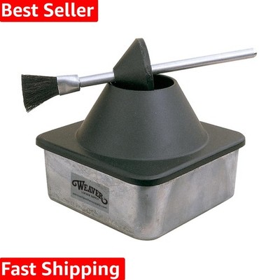 Versatile 25 Oz Glue Pot for Leathercraft - Includes Brush for Precision