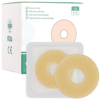 Ostomy Barrier Rings - Outer Diameter 2'' (50mm) 4mm Thickness,Moldable Ostomy...