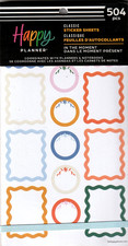 Happy Planner In The Moment Sticker Book - 30 Pages - 504 Pieces - NEW