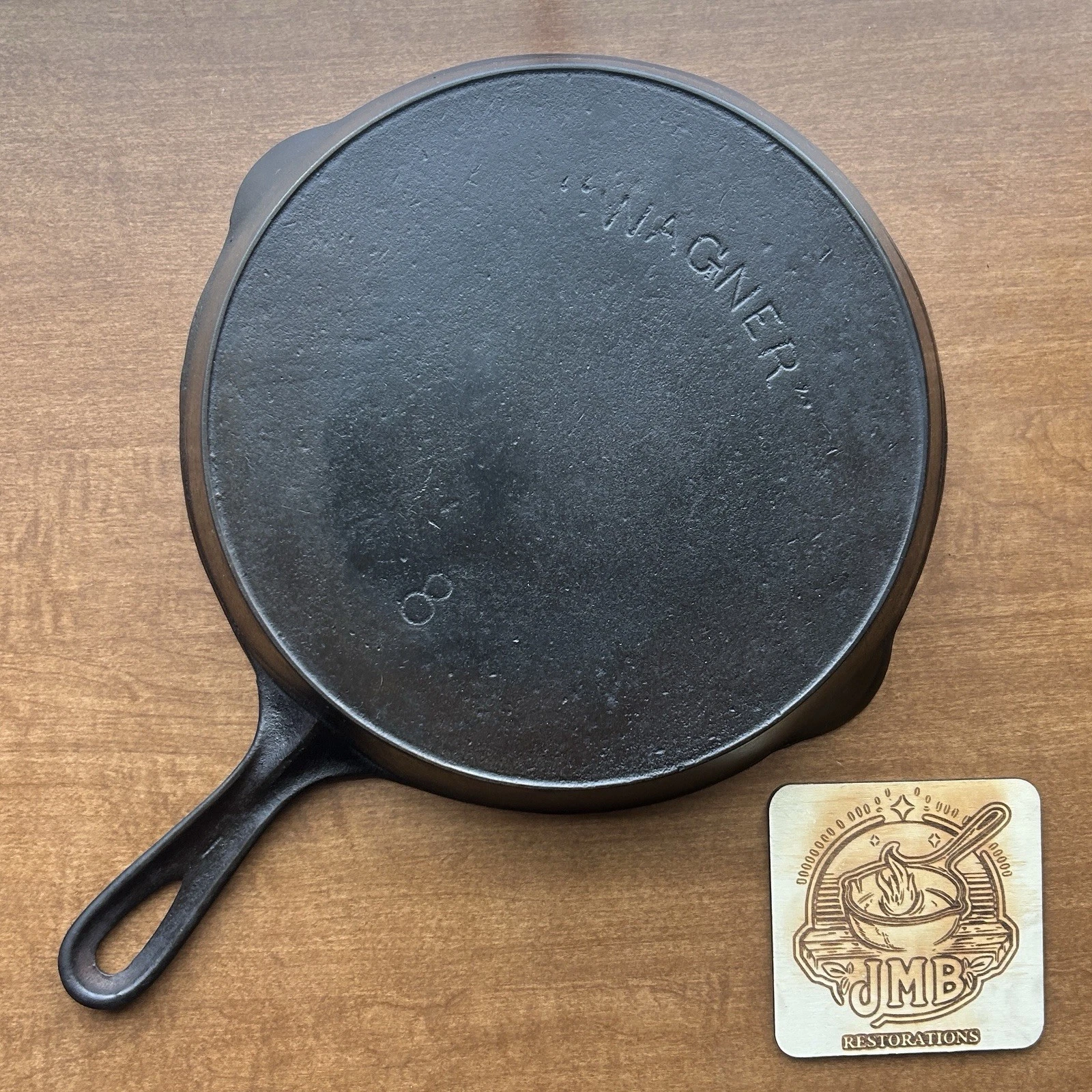Wagner Arc Logo Cast Iron Skillet WagnerWare - JMB Restorations
Opens in a new window or tab