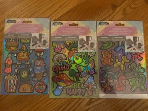 Greenbrier International Holographic Cartoon Stickers Lot of 3 Packs