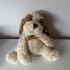 Vintage Littlewoods Lucy Brown Cream Beagle Dog Soft Plush Toy 16” vgc