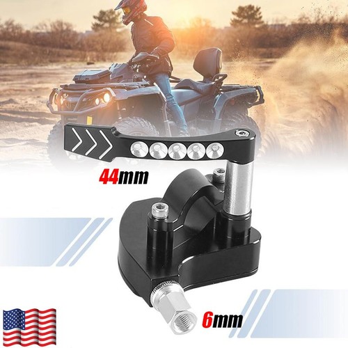 MONTAJE ACELERADOR PULGAR BILLET PARA YAMAHA BANSHEE YFZ RAPTOR 350 660 700 NEGRO - Imagen 13 de 15