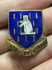WW2 US Army Military 337th Infantry Regiment DI Distinctive Insignia Pin DUI