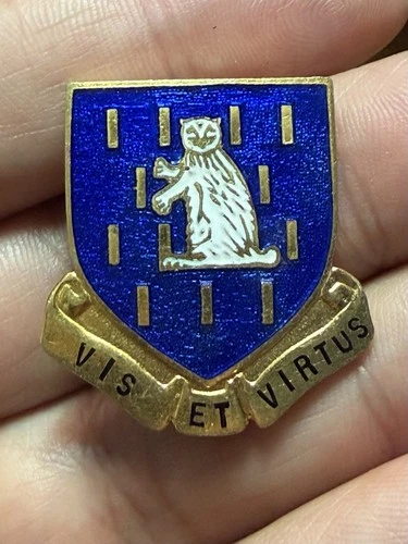 WW2 US Army Military 337th Infantry Regiment DI Distinctive Insignia Pin DUI