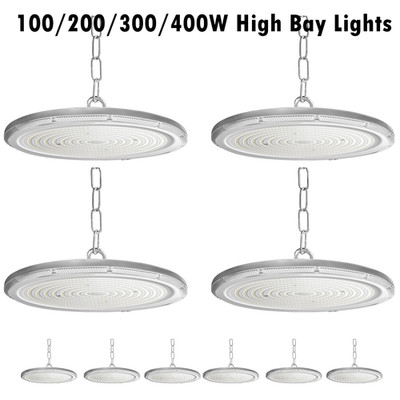 UFO LED Hallenbeleuchtung Industrielampe Strahler 100W 200W 300W 400W Lampe DE