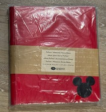 Disney Creative Memories Album Red  Black with 16 Pages Picfolio New