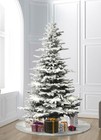 HIGH QUALITY USA Vickerman A861865 6.5' x 50" Flocked Sierra Fir Tree 943T 
