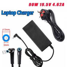 New For HP EliteBook 840-G4, 840-G3 90W AC Laptop Power Charger Adapter +UK Cord