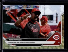 2025 Topps Now #425 Terry Francona FoilFractor #d 1/1