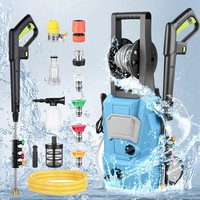 Profi Hochdruckreiniger 200 Bar 2200W Elektro Power WaschgeräT Terrasse Auto Set