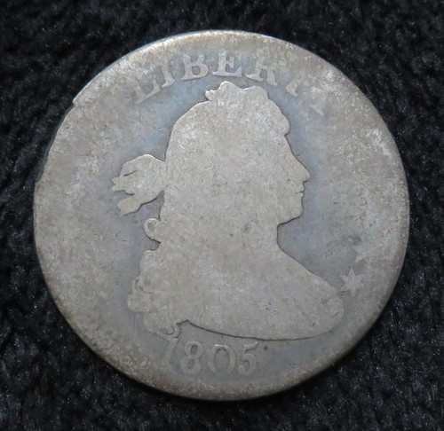 1805 Draped Bust Quarter Dollar * Well Circulated * Clear Date * 5951