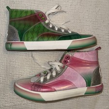 WICKED Movie Musical High Top Sneaker Shoes by Ground Up Women's Sz 11 Whimsical