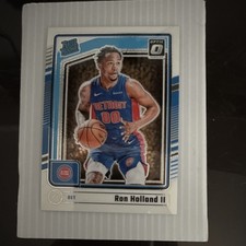 Panini Donruss Optic Ron Holland II Rated Rookie #291 Detroit Pistons Basketbal…