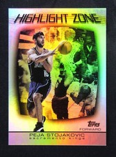 2003-04 Topps Highlight Zone Peja Stojakovic #HZ-7