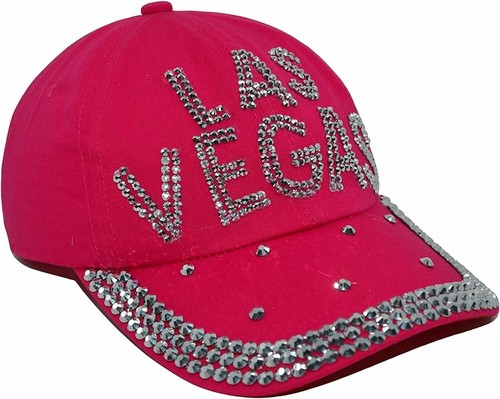 Vegas Baseballmütze für Damen Strass Mütze, Bedazzled Bling Baseball Caps,... - Bild 1 von 6