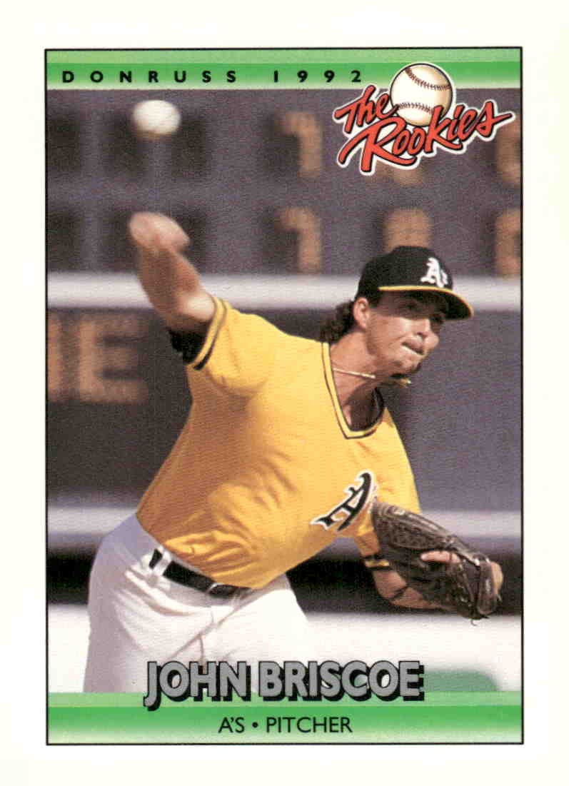 1992 Donruss The Rookies #15 John Briscoe