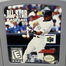 All-Star Baseball 99 (Nintendo 64, 1998) Cleaned / Tested / Authentic - N64