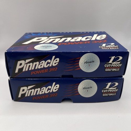 NEW Pinnacle Power 392 White - 8 Packs (24 total golf balls)
