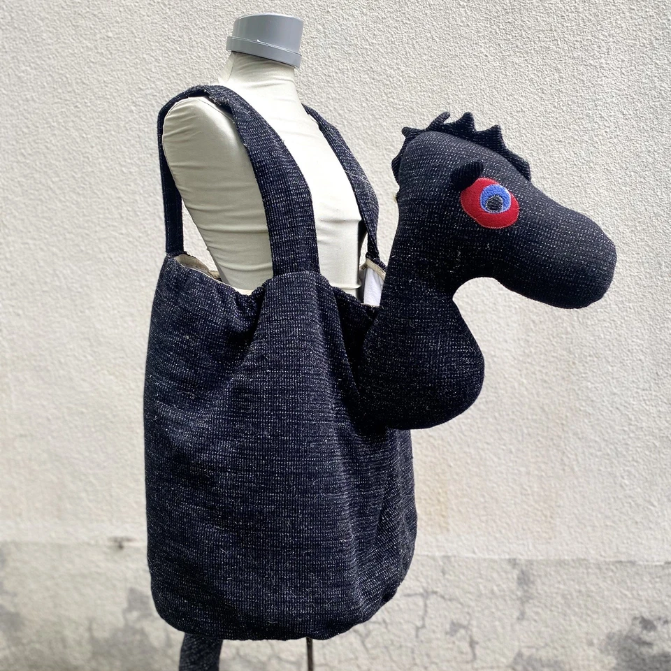 Disfraz de Halloween unisex vintage años 70 hecho a mano caballo de mar monstruo del lago Ness Foto 4 de 4