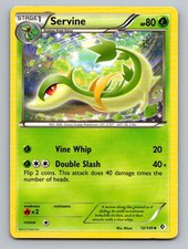 Servine 12/149 Uncommon Boundaries Crossed Pokemon Lightly Played on eBay