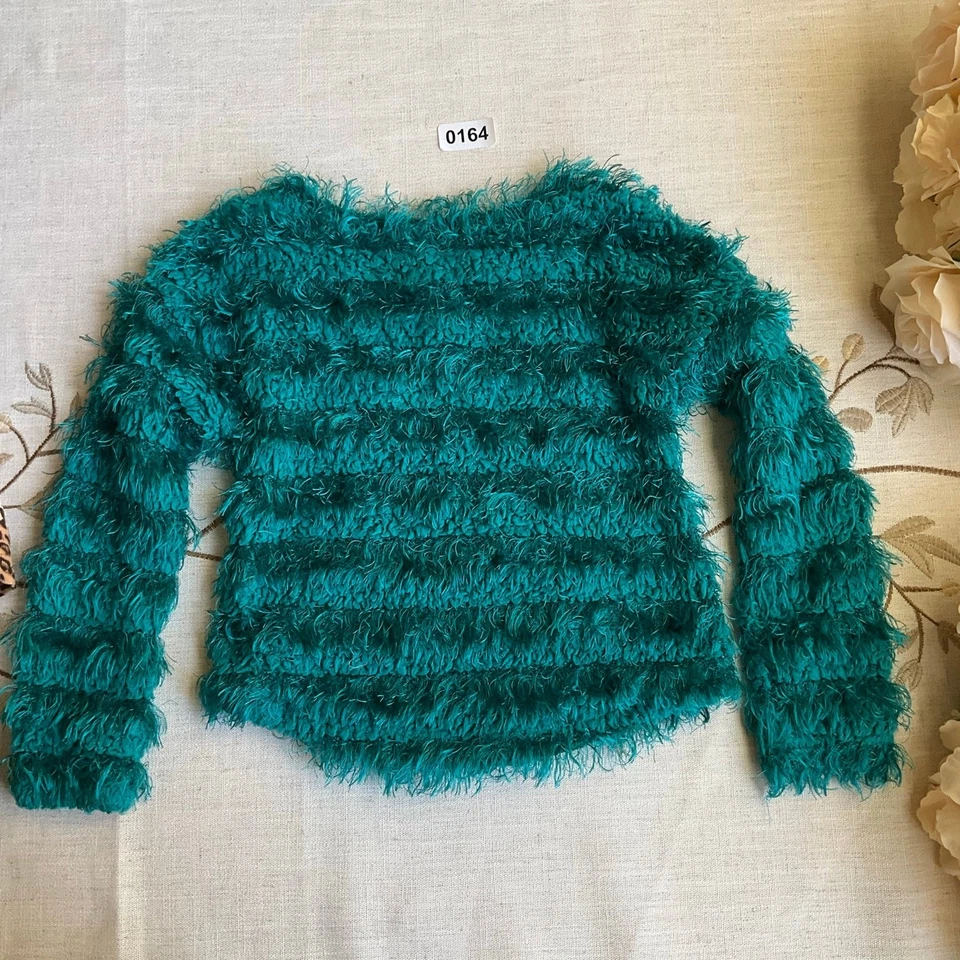 Suéter Verde Moda para Niñas Pequeñas, Talla 4T Foto 4 de 4