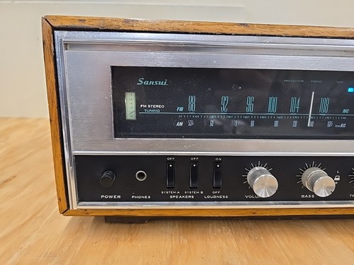 Partially Tested Sansui 3000A SolidState Stereo Tuner Amplifier AM/FM MPX - Picture 2 of 24