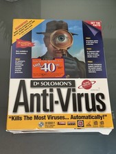 Dr. Solomon's Anti Virus for Windows 95 and 3.1 Disks Version 7