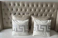 Cushion's white covers in size 17.5" x 18" I have 5 off them