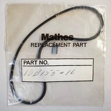 The Mathes Company Replacement Square Cut Rubber Belt SCA13.7 Electronics VCR