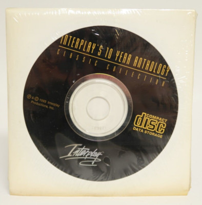 Interplay's 10 Year Anthology Classic Collection PC Computer Video Game 1993