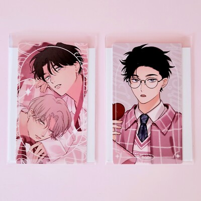 BL Yaoi Fake Fact Lips Dear Signal Cafe Suehiro Machi Photocard Set