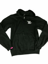 Women's Soft Cozy Fleece Hoodie Small, Black, Full Zip Hooded Jacket Sweatshirt
