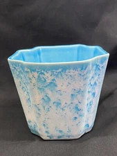 Bermuda Pottery Drip Glaze Ceramic Planter Flower Pot Planter