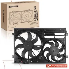 Radiator Cooling Fan Assembly for Audi A3 TT VW Golf Jetta with Brushless Motor