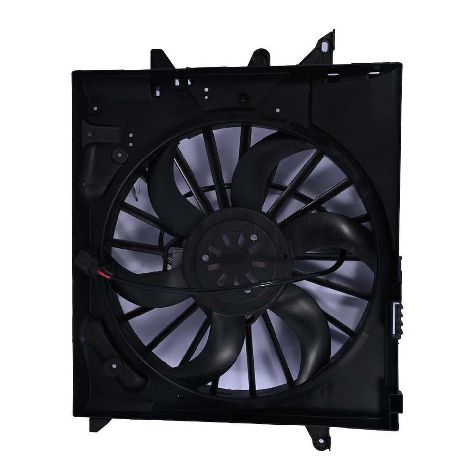 Engine Radiator Cooling Fan Assembly C2P16825 Fits 2009 2010 Jaguar XF 07-09 XKR - Image 3 of 4