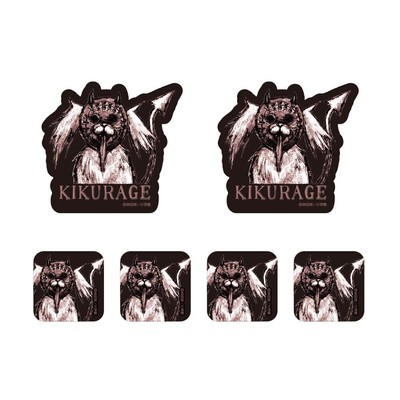 Dorohedoro (original version) wood ear mini sticker set