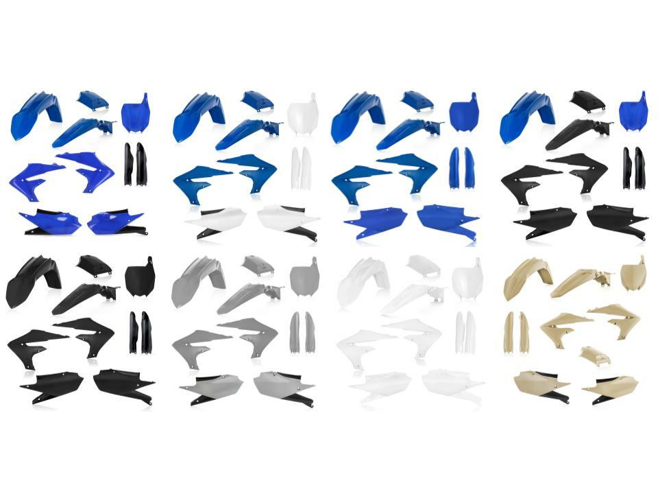 Acerbis Full Plastic Kit Yamaha '19-21 YZ250F YZ450F Fenders