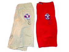 2 boy's 14-16  10-12 shorts U.S. Polo stretch D-string waist cut offs style R1