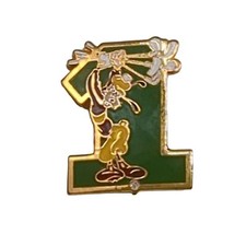 Vintage Goofy Golfing Lapel Pin Number 1 Taiwan Walt Disney Productions