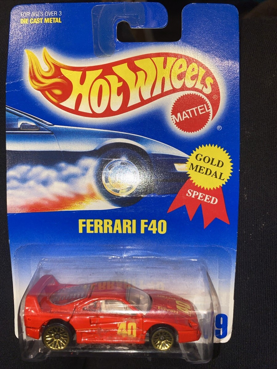 Hot Wheels 1992 Ferrari F40 Collector No. 69 Red for sale online