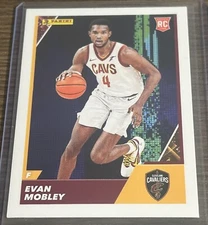 2021-22 NBA Sticker & Card Collection Base #83 Evan Mobley RC - Cavaliers