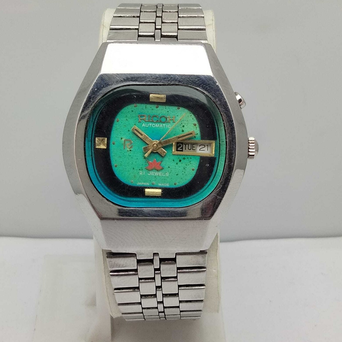 Ricoh 061478A Automatic Day/Date Vintage Men's Watch ALM127UMF2 | eBay