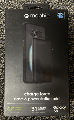 Mophie Charge Force Magnetic Case PowerStation Mini for Samsung Galaxy S8 - NEW