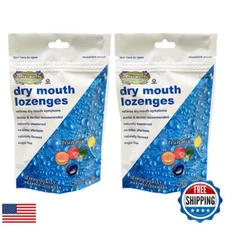 Cotton Mouth Lozenges Dry Mouth Relief Fruit Mix 3.3oz Bag (2 Bags) | Relieve