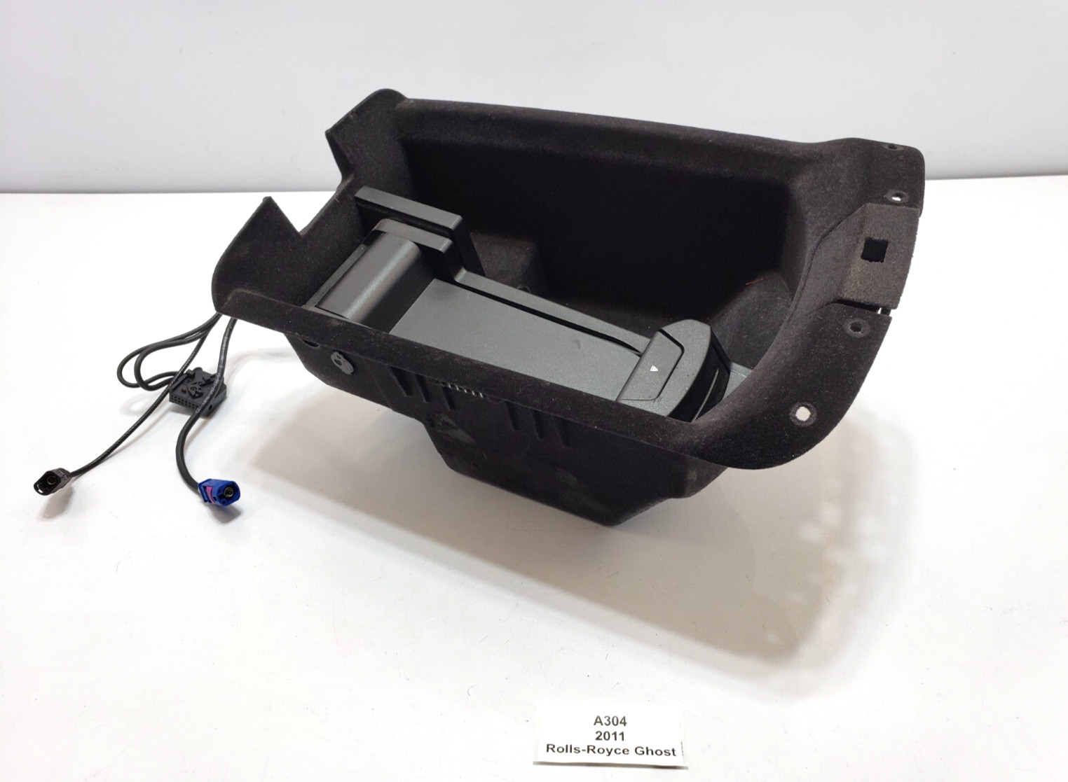 ✅ 10-14 OEM Rolls Royce Ghost RR4 Center Armrest Storage Tray Box